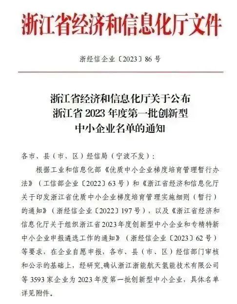 奋斗不息 创新不止|金鹭装饰、华体会(中国)双双荣获“2023年度创新型中小企业”称号